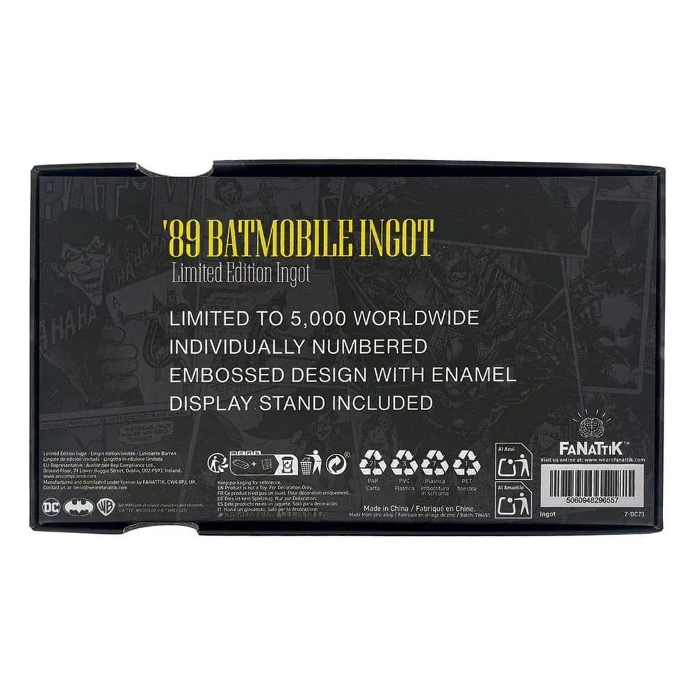 DC Comics Ingot Batman Batmobile XL Limited Edition FaNaTtik