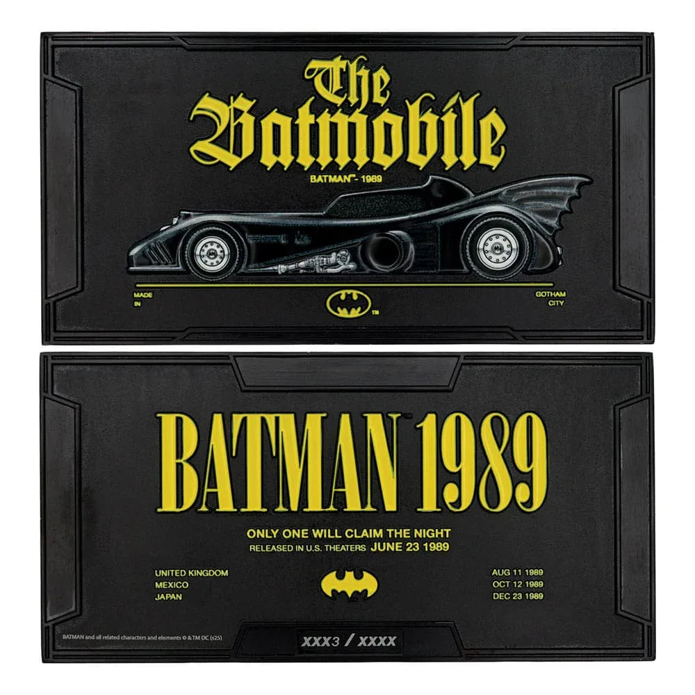 DC Comics Ingot Batman Batmobile XL Limited Edition FaNaTtik