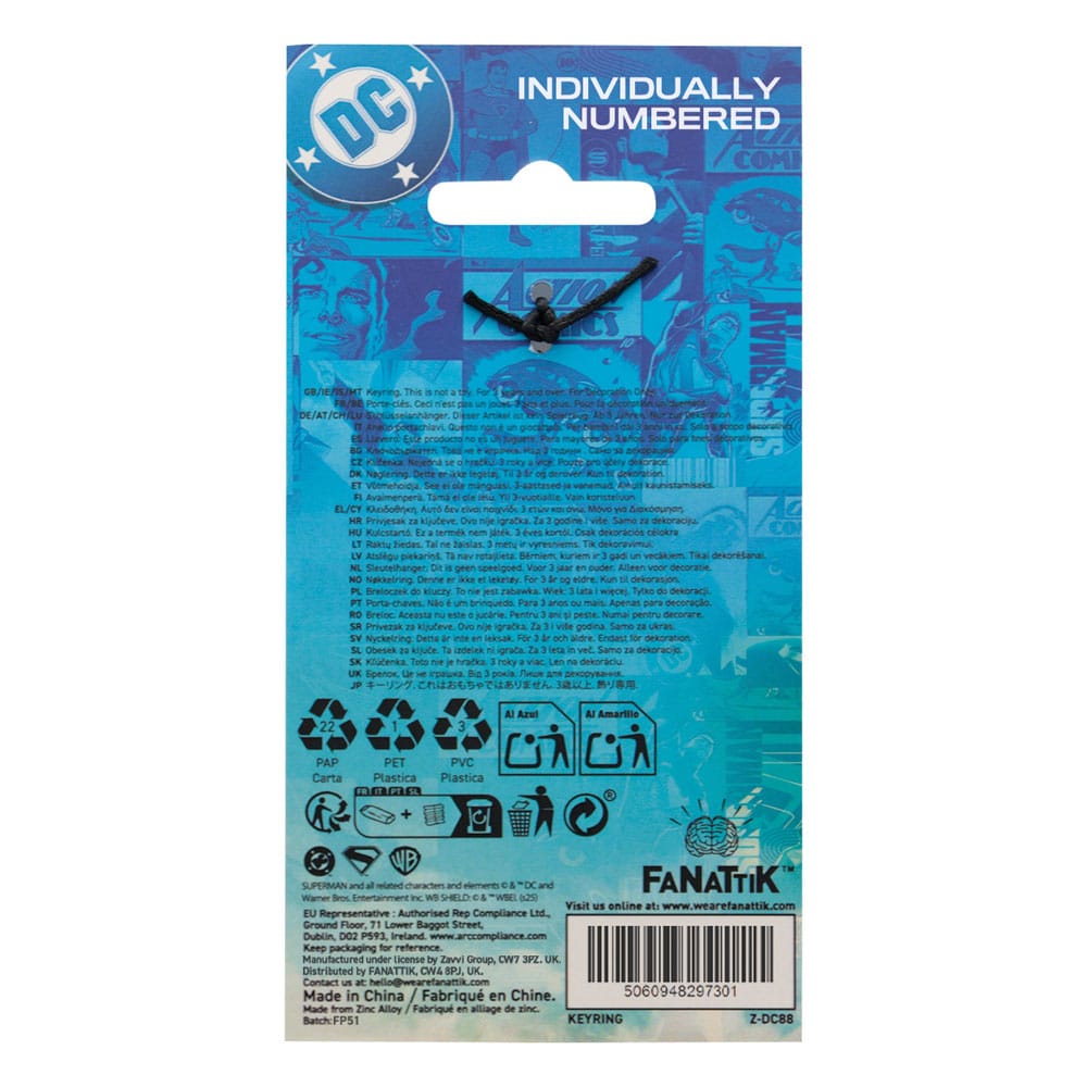 Superman 2025 Nyckelring Limited Edition FaNaTtik