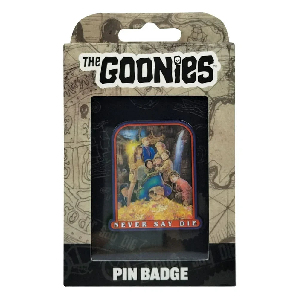 The Goonies Pin Badge 40th Anniversary Never Say Die FaNaTtik