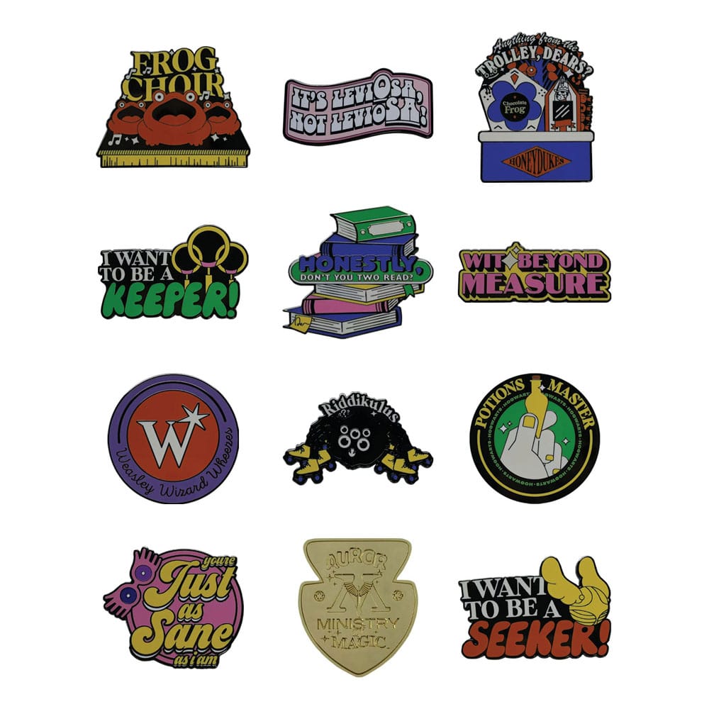 Harry Potter Pin Badge Mystery Pin Badge Display (12) FaNaTtik