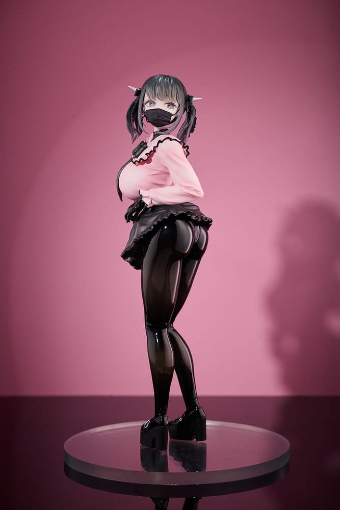 Original Character Series PVC Figur 1/6 Dear My Rubber - Miu Kurokawa Illustrerad av YD 26 cm