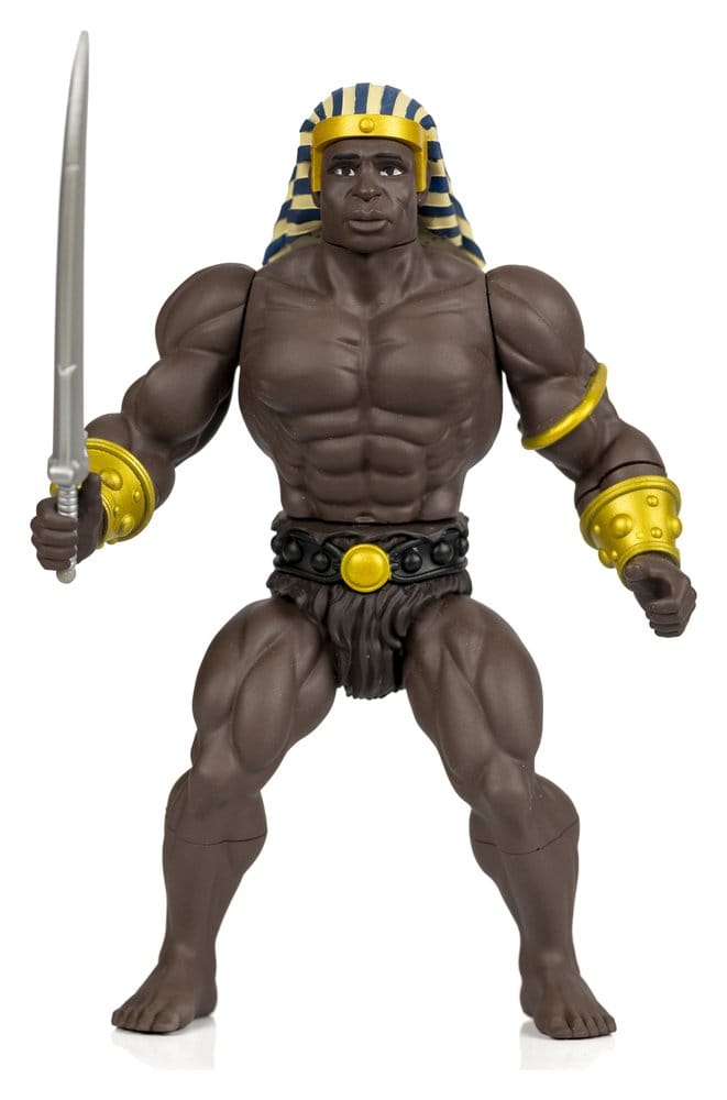 The Wild World of Frazetta Action Figure Set Egyptian Queen & Guard (Museum Edition) 14 cm