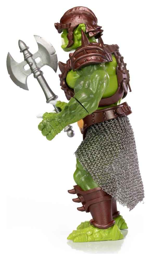 Legends of Dragonore Hellforge Actionfigur Grime 14 cm - Orc Mästare av Förstörelse med Sköld och Rustning
