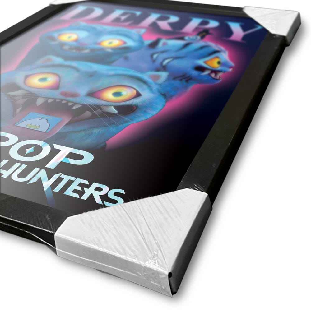 KPop Demonjägare Samlaraffisch Inramad Poster Derpy