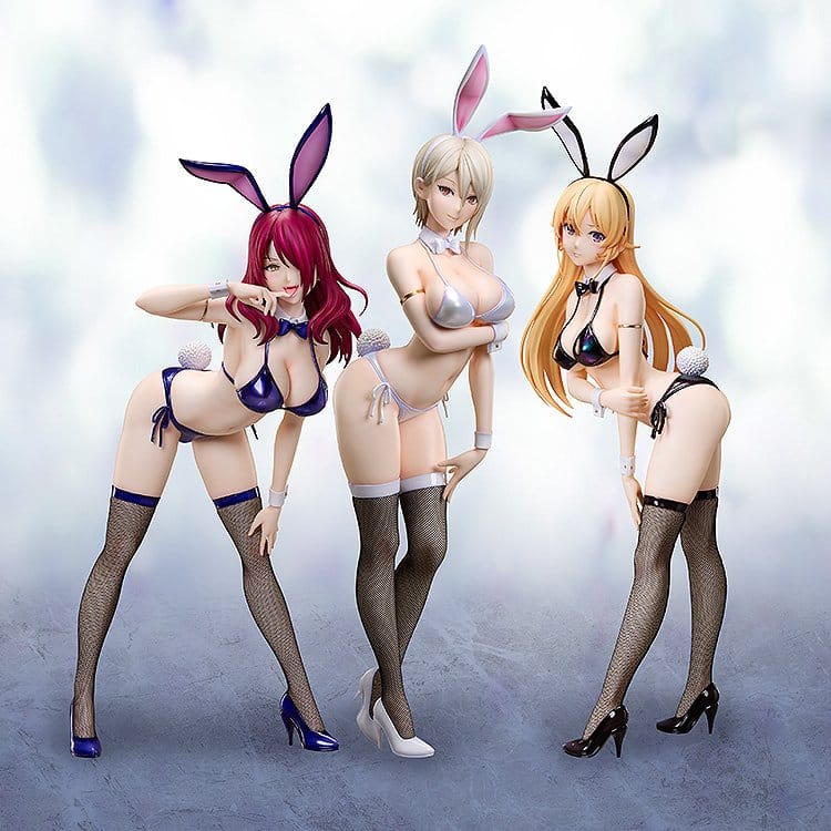 Food Wars! Shokugeki no Soma PVC-figur i skala 1/4 Alice Nakiri: Bikini Bunny-version 48 cm