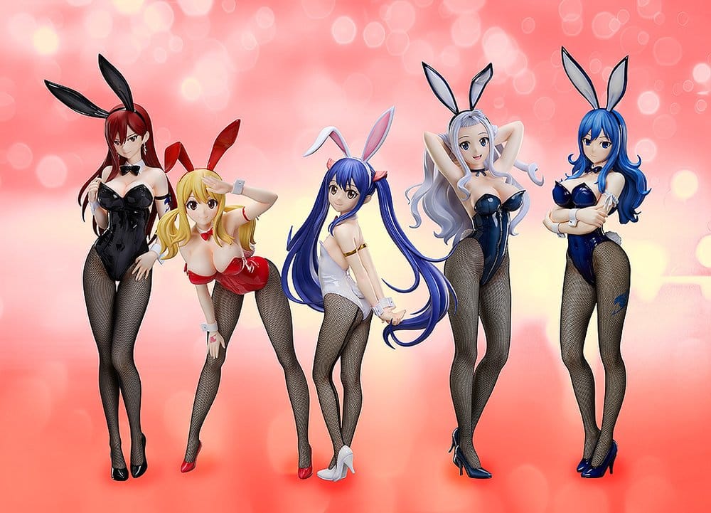 Fairy Tail PVC-figur 1/4 Wendy Marvell: Bunny Ver. 42 cm