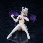 Azur Lane PVC Staty 1/4 Manchester: Midnight Devil i Vitt 18 cm FREEing