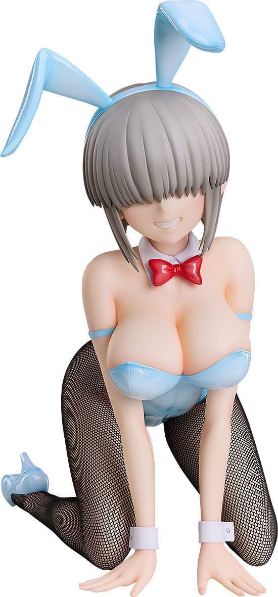 Uzaki-chan Vill Vill Hänga Ute! PVC Figur 1/4 Yanagi Uzaki: Bunny Ver. 24 cm FREEing