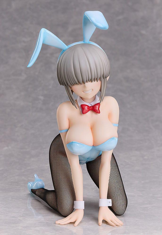 Uzaki-chan Vill Vill Hänga Ute! PVC Figur 1/4 Yanagi Uzaki: Bunny Ver. 24 cm FREEing