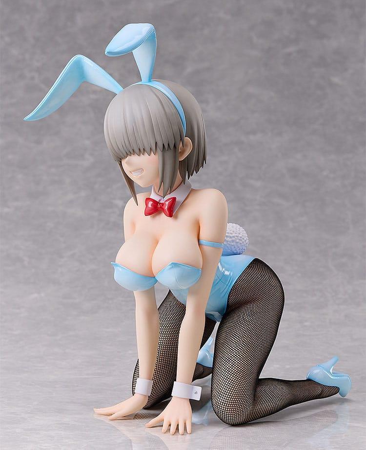 Uzaki-chan Vill Vill Hänga Ute! PVC Figur 1/4 Yanagi Uzaki: Bunny Ver. 24 cm FREEing