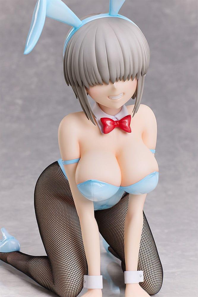 Uzaki-chan Vill Vill Hänga Ute! PVC Figur 1/4 Yanagi Uzaki: Bunny Ver. 24 cm FREEing