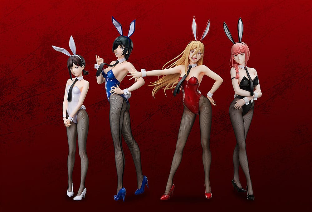 Chainsaw Man PVC Figur 1/4 Himeno: Bunny Ver. 50 cm FREEing