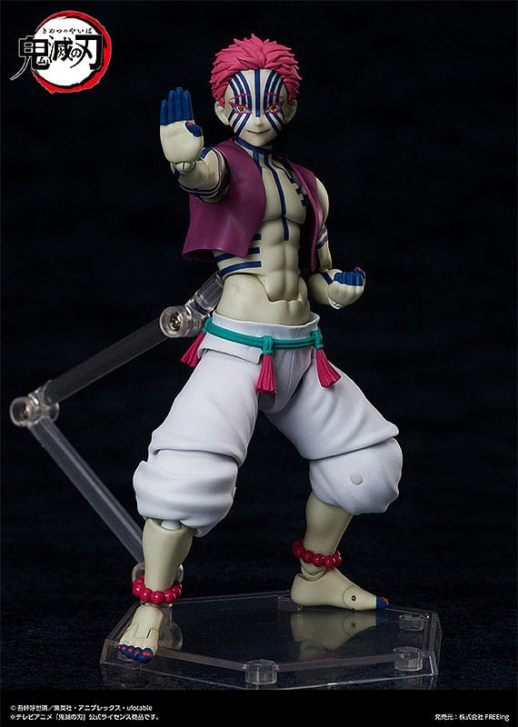 Demon Slayer: Kimetsu no Yaiba Figma Action Figur Akaza 15 cm FREEing