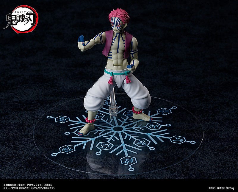 Demon Slayer: Kimetsu no Yaiba Figma Action Figur Akaza 15 cm FREEing