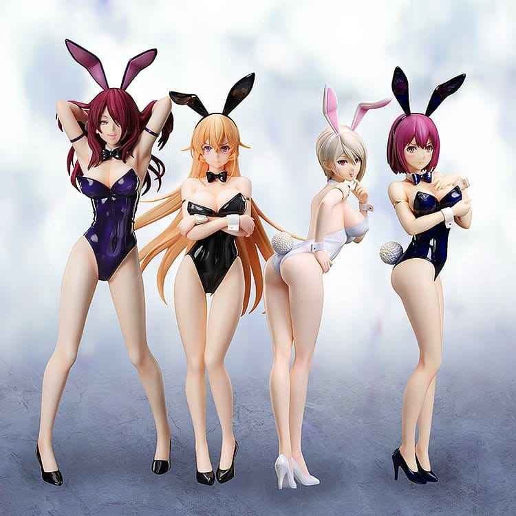 Food Wars! Shokugeki no Soma PVC-figur 1/4 Alice Nakiri: Barfota Kaninversion, 45 cm