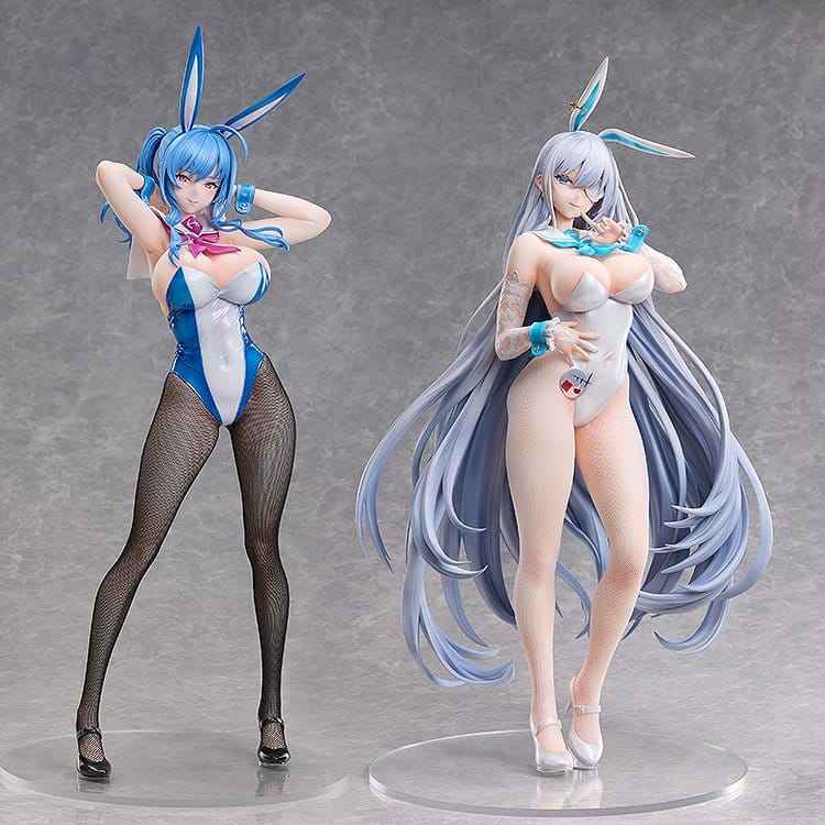 Azur Lane PVC-figur i skala 1/4 Emden: Bunny-version, 44 cm hög