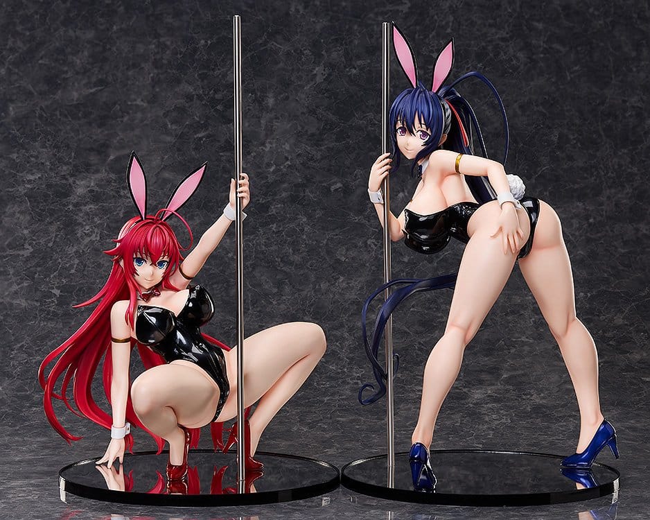 High School DxD HERO PVC Figure 1/4 Akeno Himejima: Bare Leg Bunny version 2nd, 41 cm