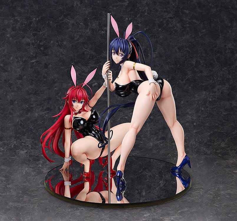 High School DxD HERO PVC Figure 1/4 Akeno Himejima: Bare Leg Bunny version 2nd, 41 cm