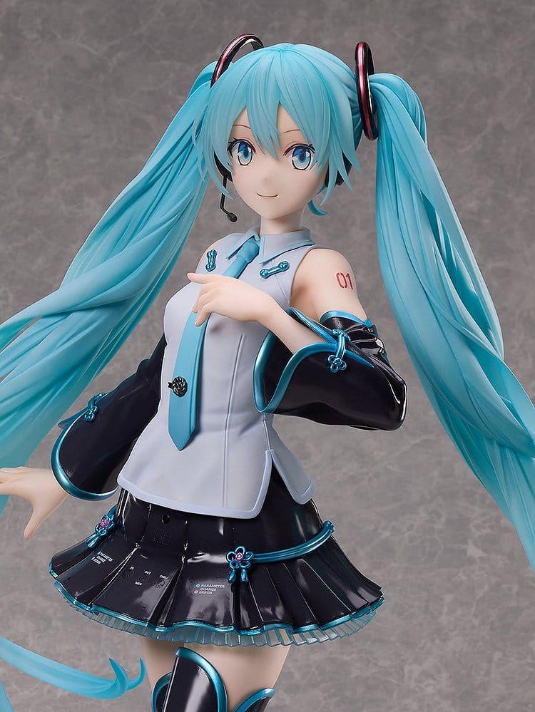 Character Vocal Series 01: Hatsune Miku PVC-figur i skala 1/3 V4 kinesisk version, 55 cm hög