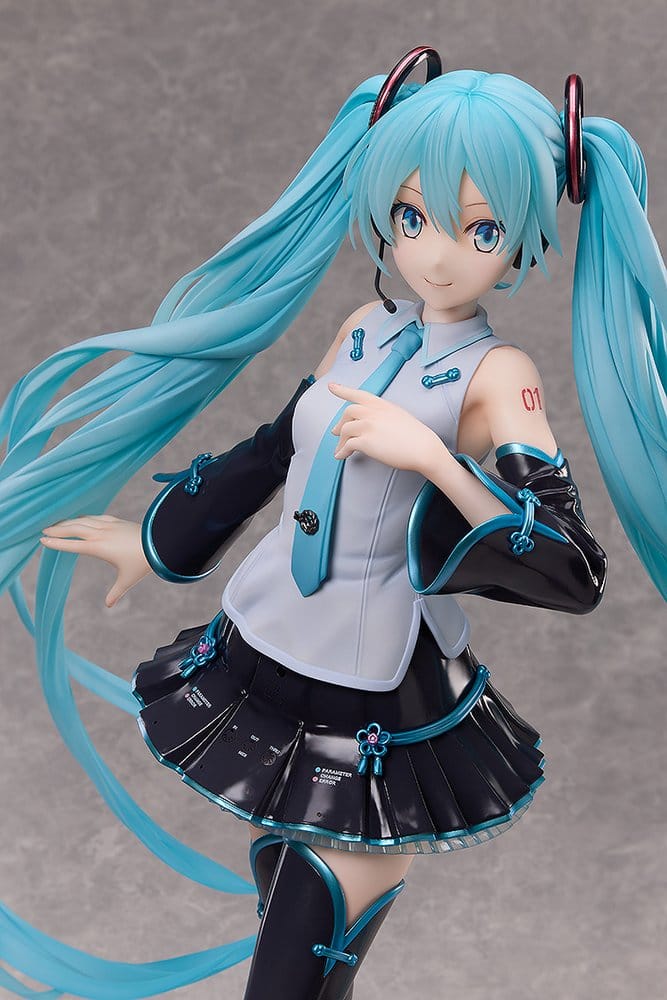 Character Vocal Series 01: Hatsune Miku PVC-figur i skala 1/3 V4 kinesisk version, 55 cm hög