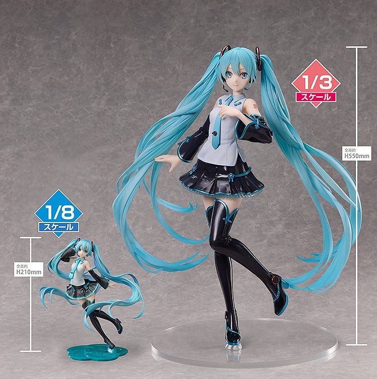 Character Vocal Series 01: Hatsune Miku PVC-figur i skala 1/3 V4 kinesisk version, 55 cm hög