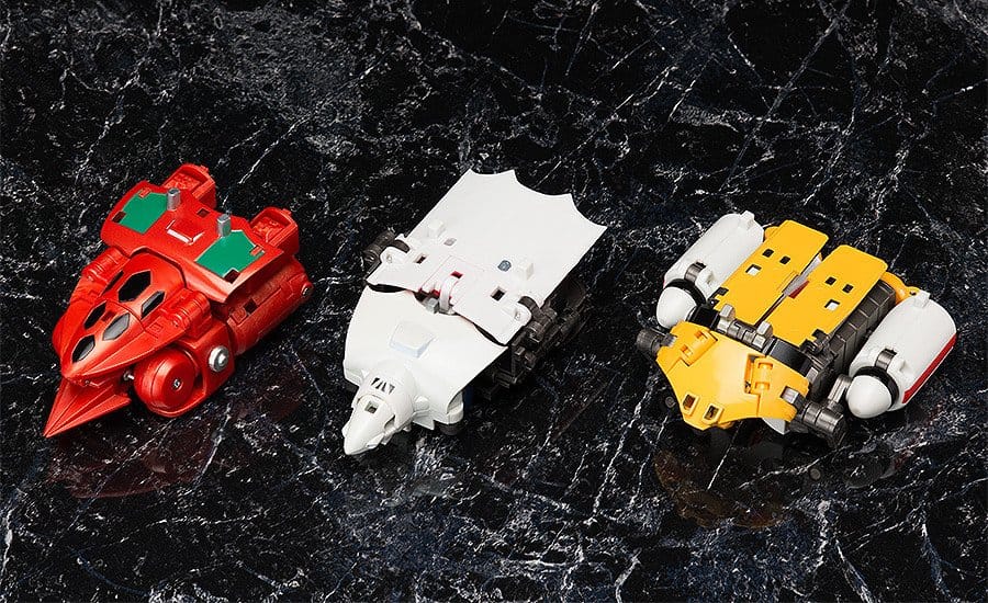 Getter Robo Dynamic Change R actionfigurset (återutgåva)