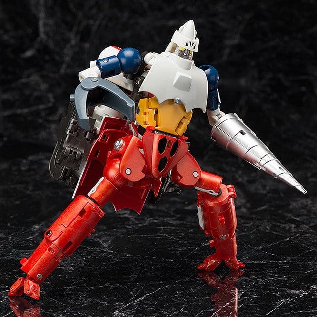 Getter Robo Dynamic Change R actionfigurset (återutgåva)