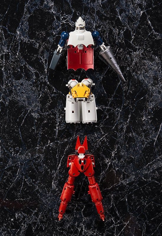 Getter Robo Dynamic Change R actionfigurset (återutgåva)