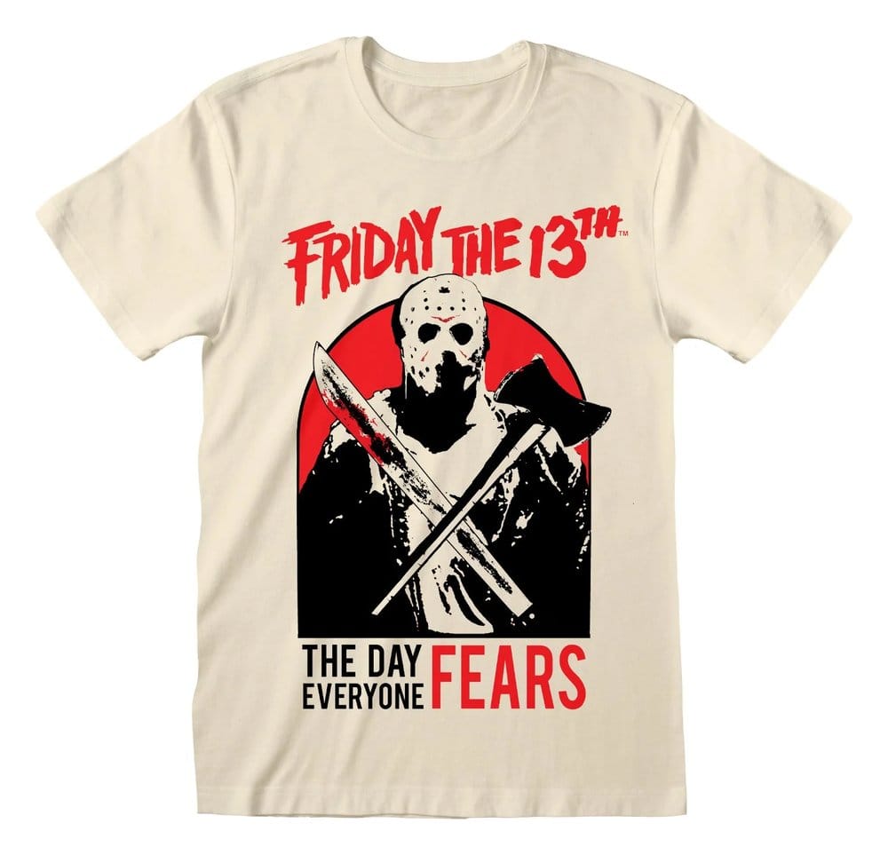 Friday the 13th T-Shirt Day Everyone Fears Size S