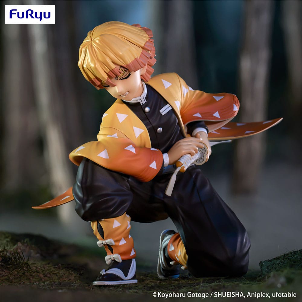 Demon Slayer: Kimetsu no Yaiba Noodle Stopper PVC Figur Zenitsu Agatsuma 10 cm Furyu