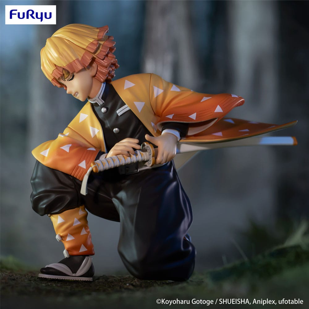 Demon Slayer: Kimetsu no Yaiba Noodle Stopper PVC Figur Zenitsu Agatsuma 10 cm Furyu