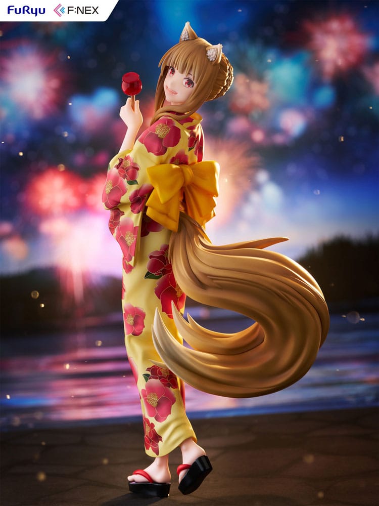 Spice and Wolf PVC Figur 1/7 Holo Yukata Ver. 23 cm Furyu