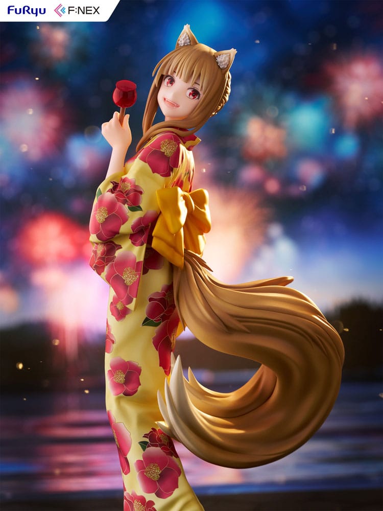 Spice and Wolf PVC Figur 1/7 Holo Yukata Ver. 23 cm Furyu