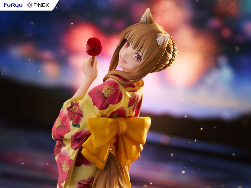 Spice and Wolf PVC Figur 1/7 Holo Yukata Ver. 23 cm Furyu