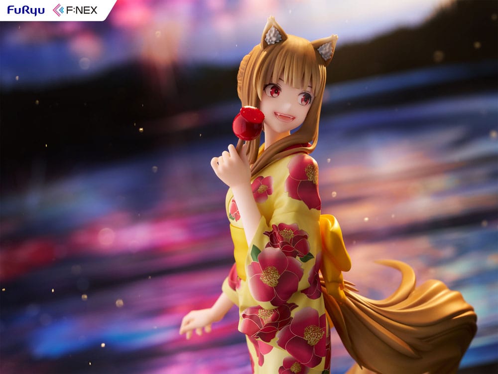 Spice and Wolf PVC Figur 1/7 Holo Yukata Ver. 23 cm Furyu