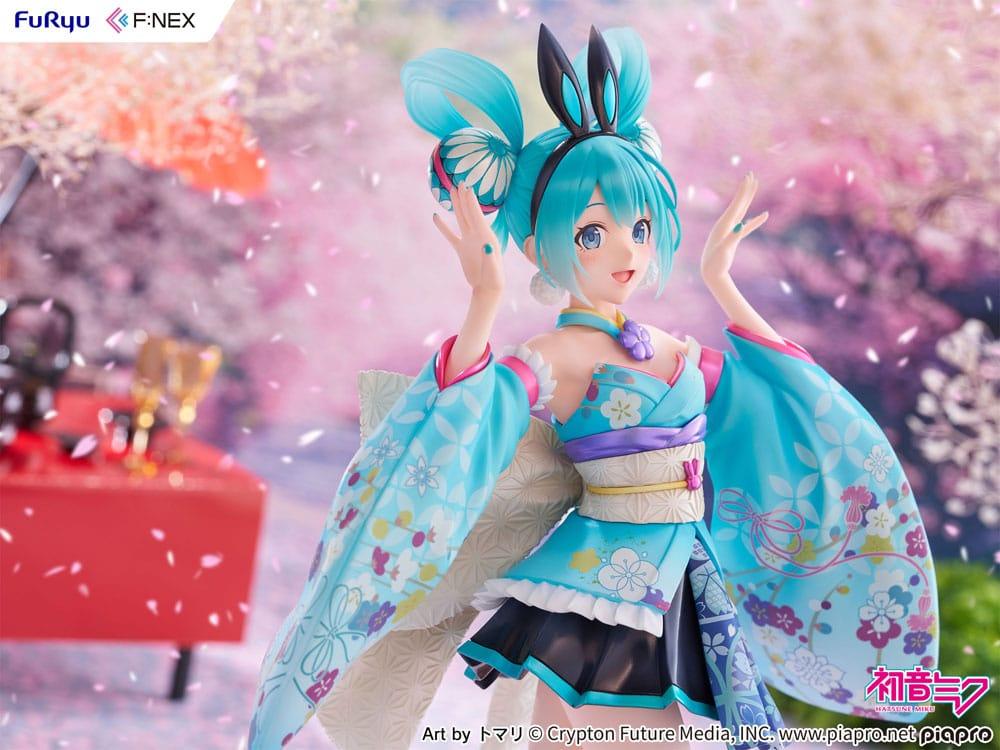 Hatsune Miku F:NEX PVC Figur 1/7 Hatsune Miku Wa-bunny 27 cm Furyu