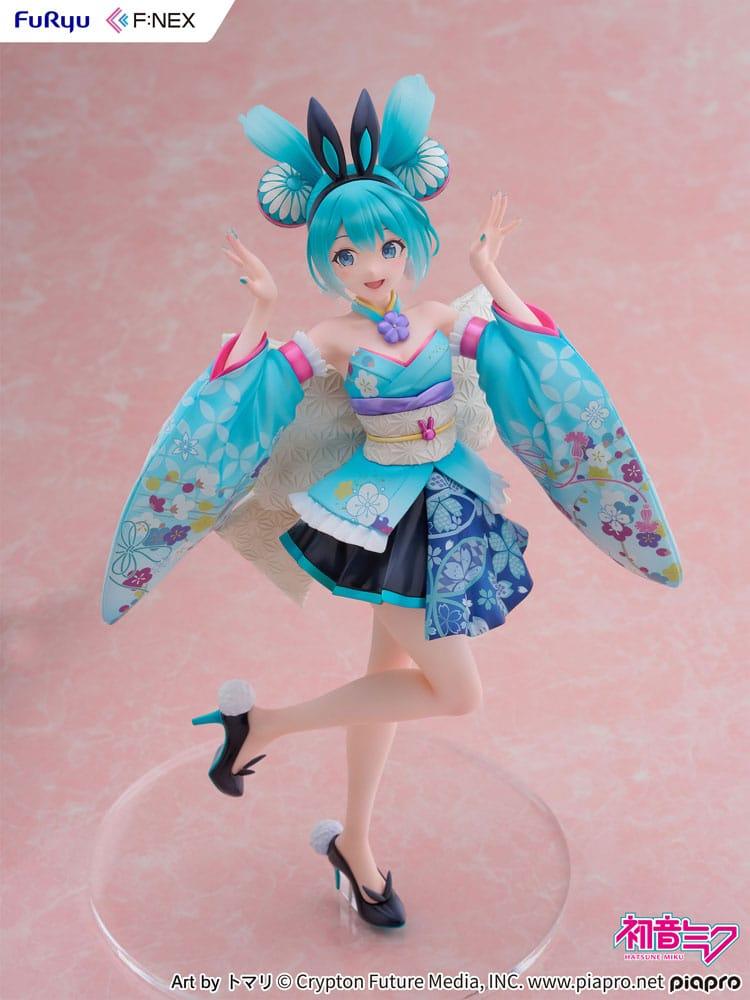 Hatsune Miku F:NEX PVC Figur 1/7 Hatsune Miku Wa-bunny 27 cm Furyu