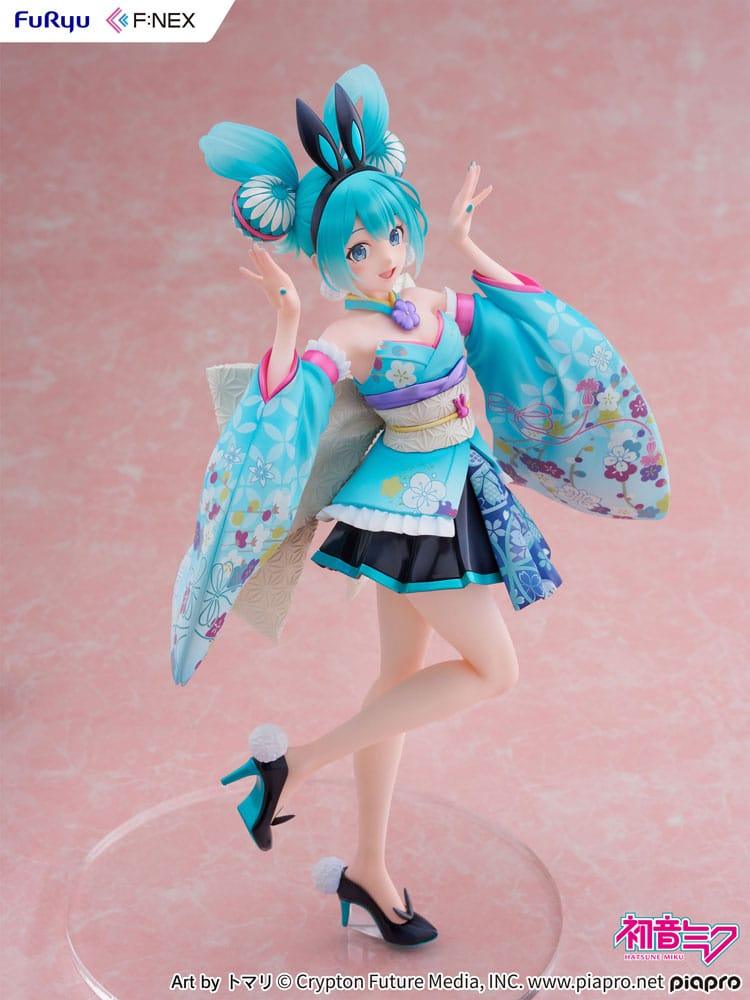 Hatsune Miku F:NEX PVC Figur 1/7 Hatsune Miku Wa-bunny 27 cm Furyu