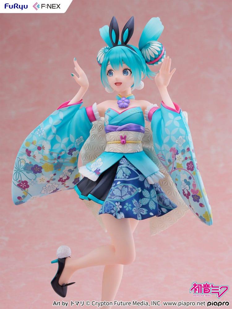 Hatsune Miku F:NEX PVC Figur 1/7 Hatsune Miku Wa-bunny 27 cm Furyu