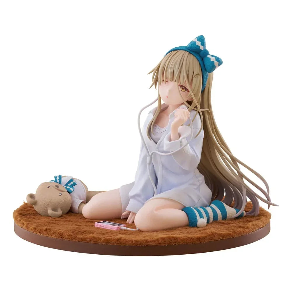 The Angel Next Door Spoils Me Rotten F:Nex PVC Figur 1/7 Mahiru Shiina Relax Ver. 14 cm Furyu
