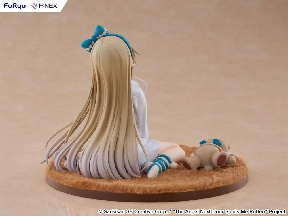The Angel Next Door Spoils Me Rotten F:Nex PVC Figur 1/7 Mahiru Shiina Relax Ver. 14 cm Furyu