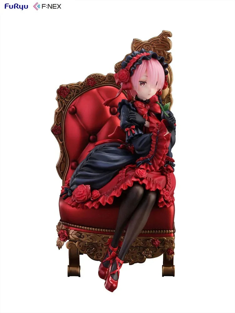 Re:ZERO -Starting Life in Another World F:NEX PVC Figur 1/7 Ram Gothic Ver. 20 cm Furyu