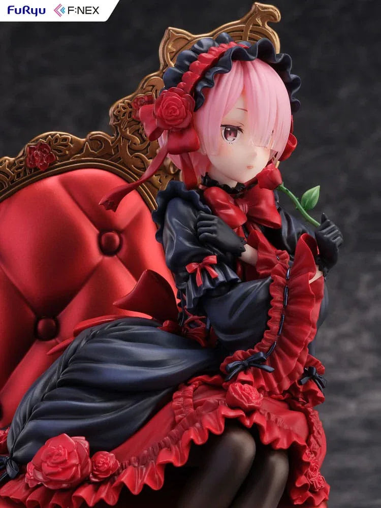 Re:ZERO -Starting Life in Another World F:NEX PVC Figur 1/7 Ram Gothic Ver. 20 cm Furyu