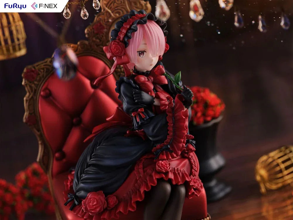 Re:ZERO -Starting Life in Another World F:NEX PVC Figur 1/7 Ram Gothic Ver. 20 cm Furyu
