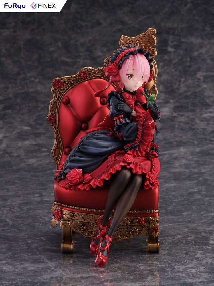 Re:ZERO -Starting Life in Another World F:NEX PVC Figur 1/7 Ram Gothic Ver. 20 cm Furyu