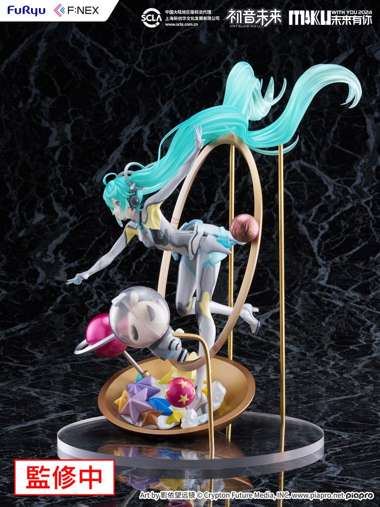 Hatsune Miku F:NEX PVC Figur 1/7 Miku with You 2024 Ver. - 29 cm Furyu
