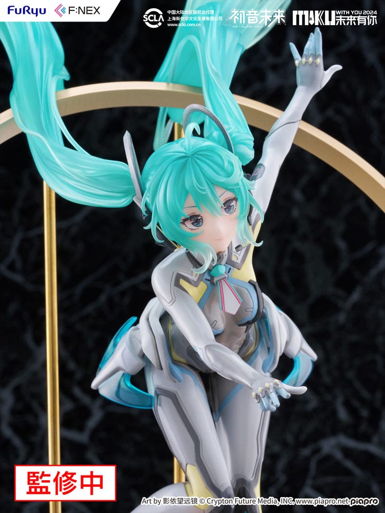 Hatsune Miku F:NEX PVC Figur 1/7 Miku with You 2024 Ver. - 29 cm Furyu