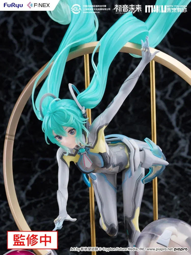 Hatsune Miku F:NEX PVC Figur 1/7 Miku with You 2024 Ver. - 29 cm Furyu