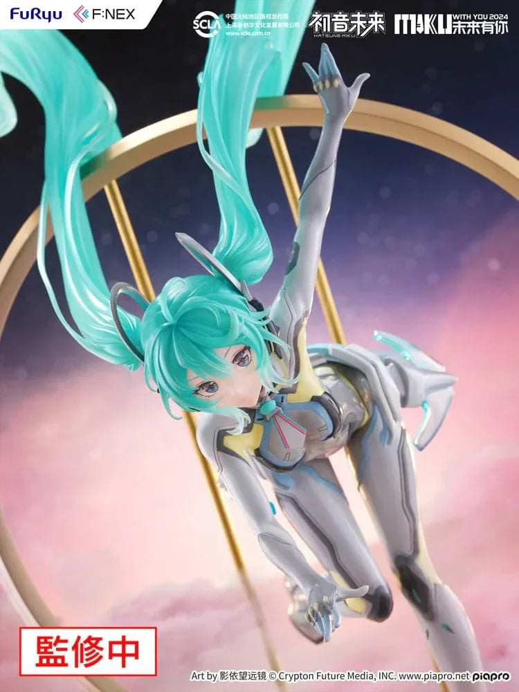 Hatsune Miku F:NEX PVC Figur 1/7 Miku with You 2024 Ver. - 29 cm Furyu